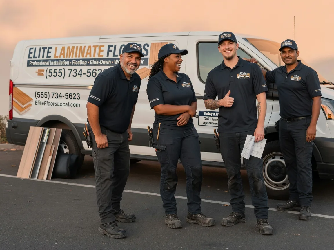 Laminate flooring installation company in Wellston, MI